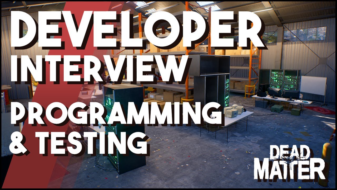 Dead Matter Developer Interview Programming & Testing